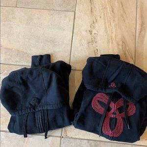2 TNA Zip-up Sweaters